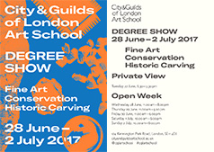 City & Guilds of London Art School DEGREE SHOW
